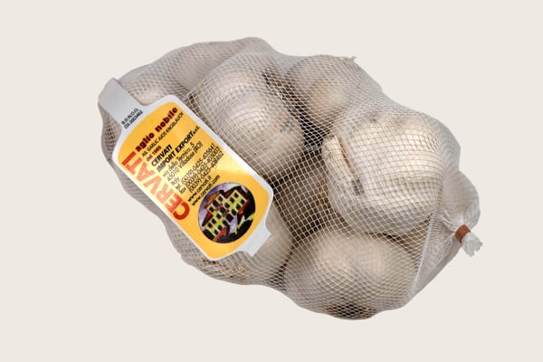 Etichettatura aglio palla